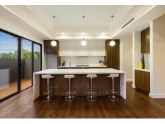 Solid Wood Flooring - Brushed Walnut Oak Solid Wood Flooring